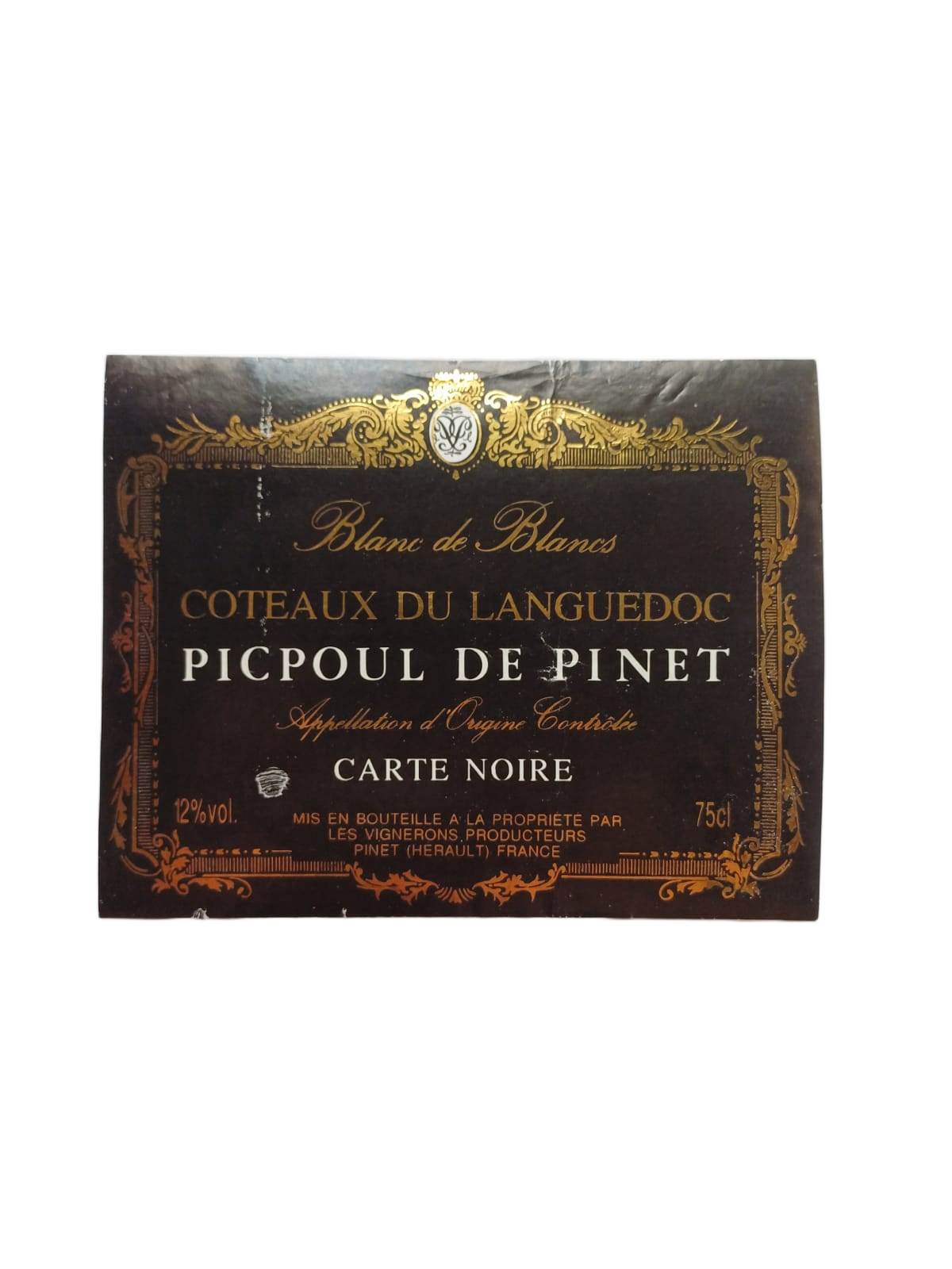 Étiquette vin Languedoc – Picpoul de pinet Vinaé