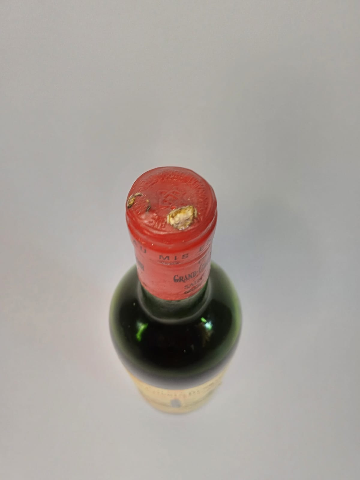Bouteille de vin Saint-Émilion Grand Cru 1981 – Château Grand-Corbin-Despagne Vinaé