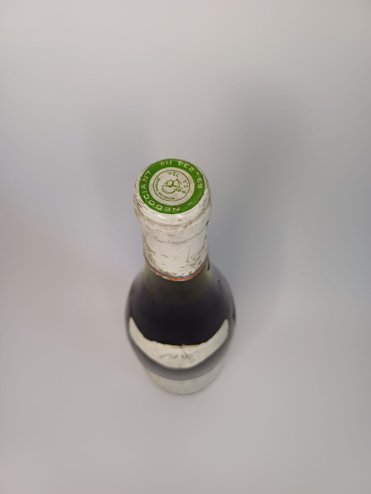 Bouteille de vin Côte de Beaune Village 1986 – Louis de Jolimont Vinaé