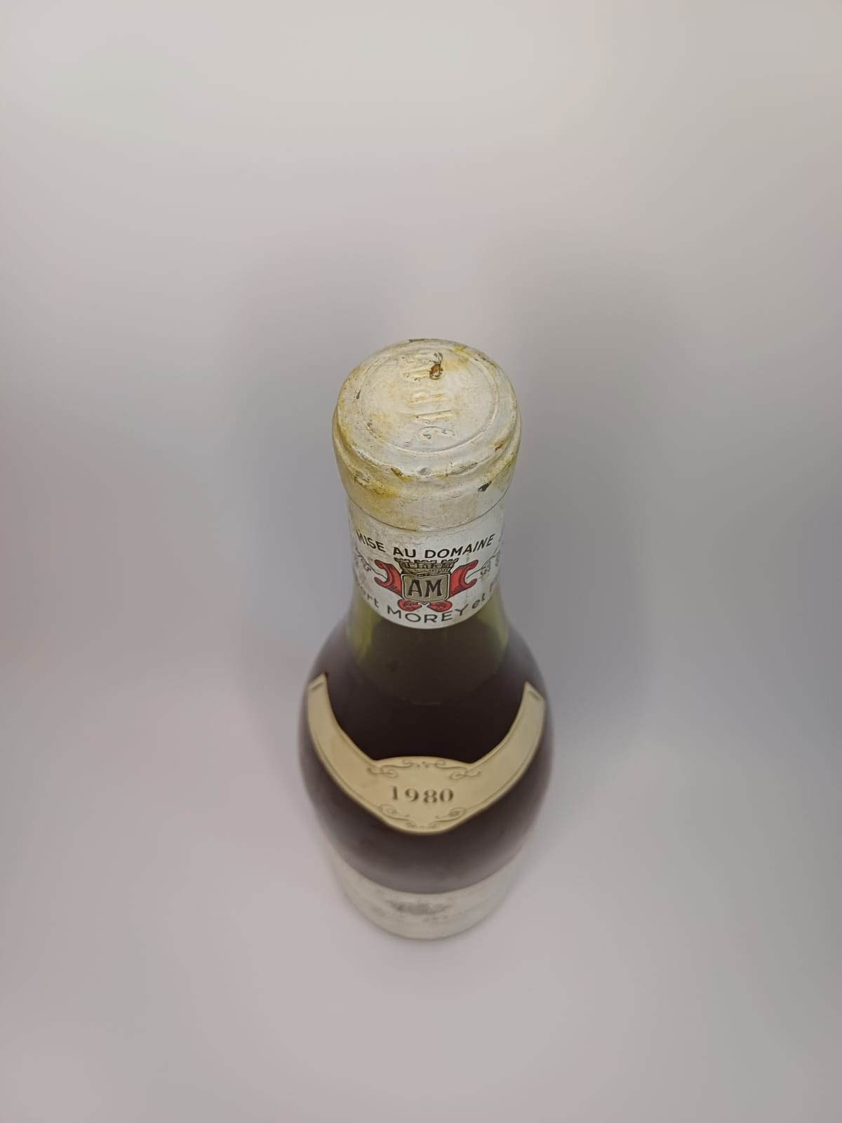 Bouteille de vin Chassagne-Montrachet 1980 – Albert Morey et Fils Vinaé