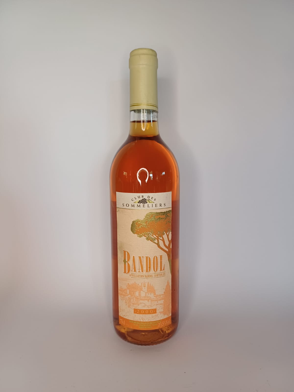Bouteille de vin Bandol 2000 – Club des sommeliers Vinaé