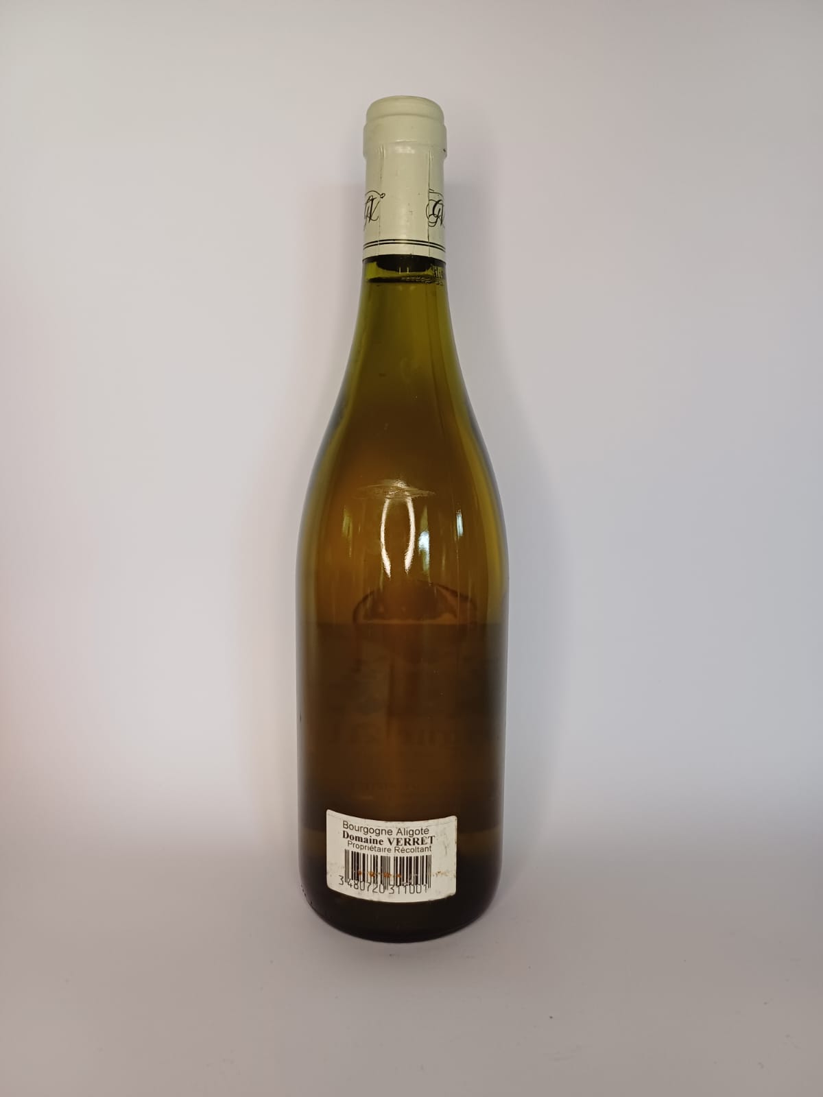 Bouteille de vin Bourgogne Aligoté 2001 – Domaine Verret Vinaé