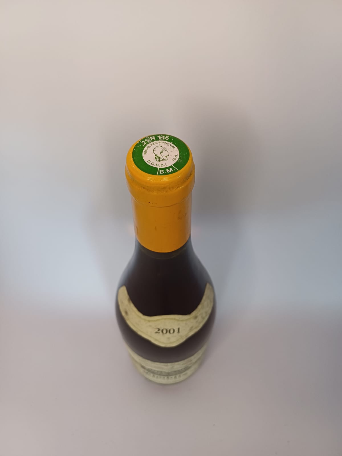 Bouteille de vin Chablis 2001 – Château de Fleys Vinaé
