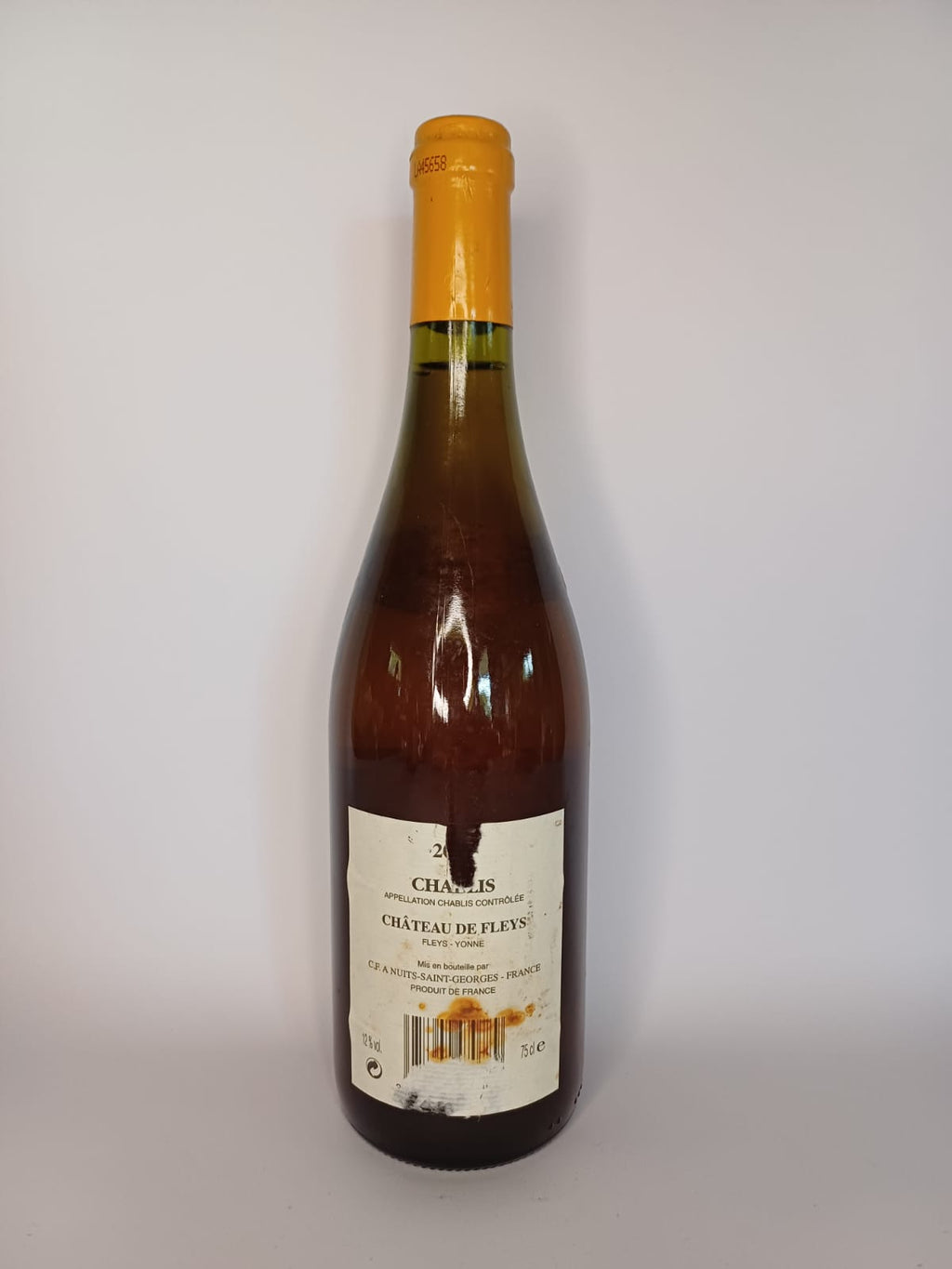 Bouteille de vin Chablis 2001 – Château de Fleys Vinaé
