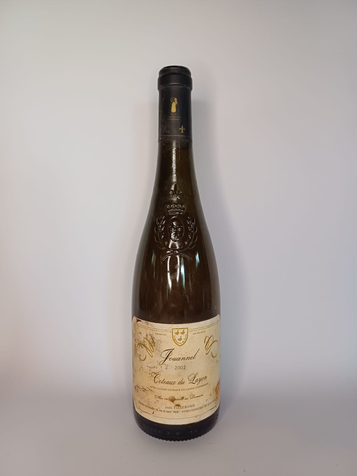 Bouteille de vin Coteaux du Layon 2002 – Tisserond Vinaé