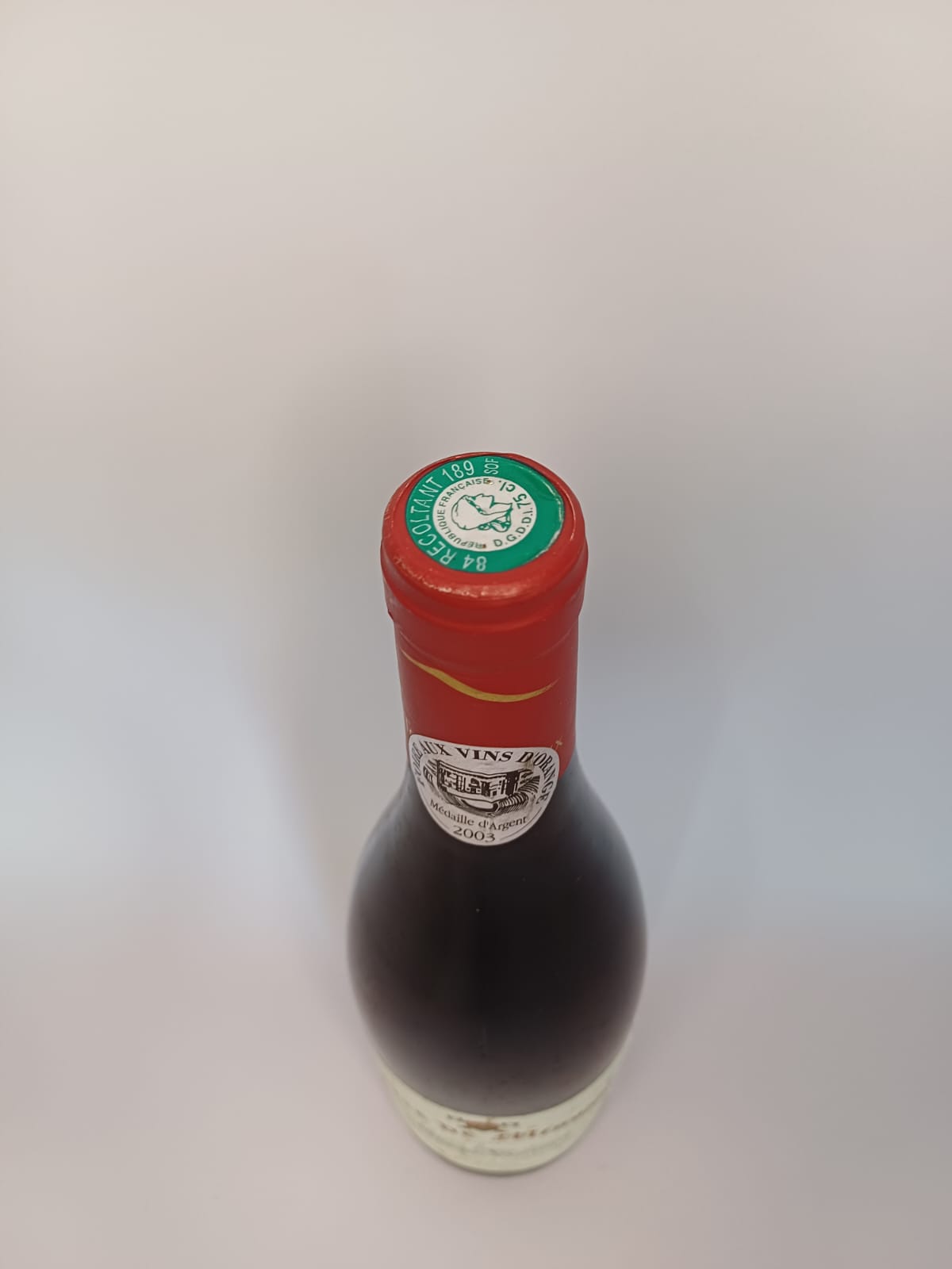 Bouteille de vin Côtes du Ventoux 2002 – Cave Terraventoux Vinaé