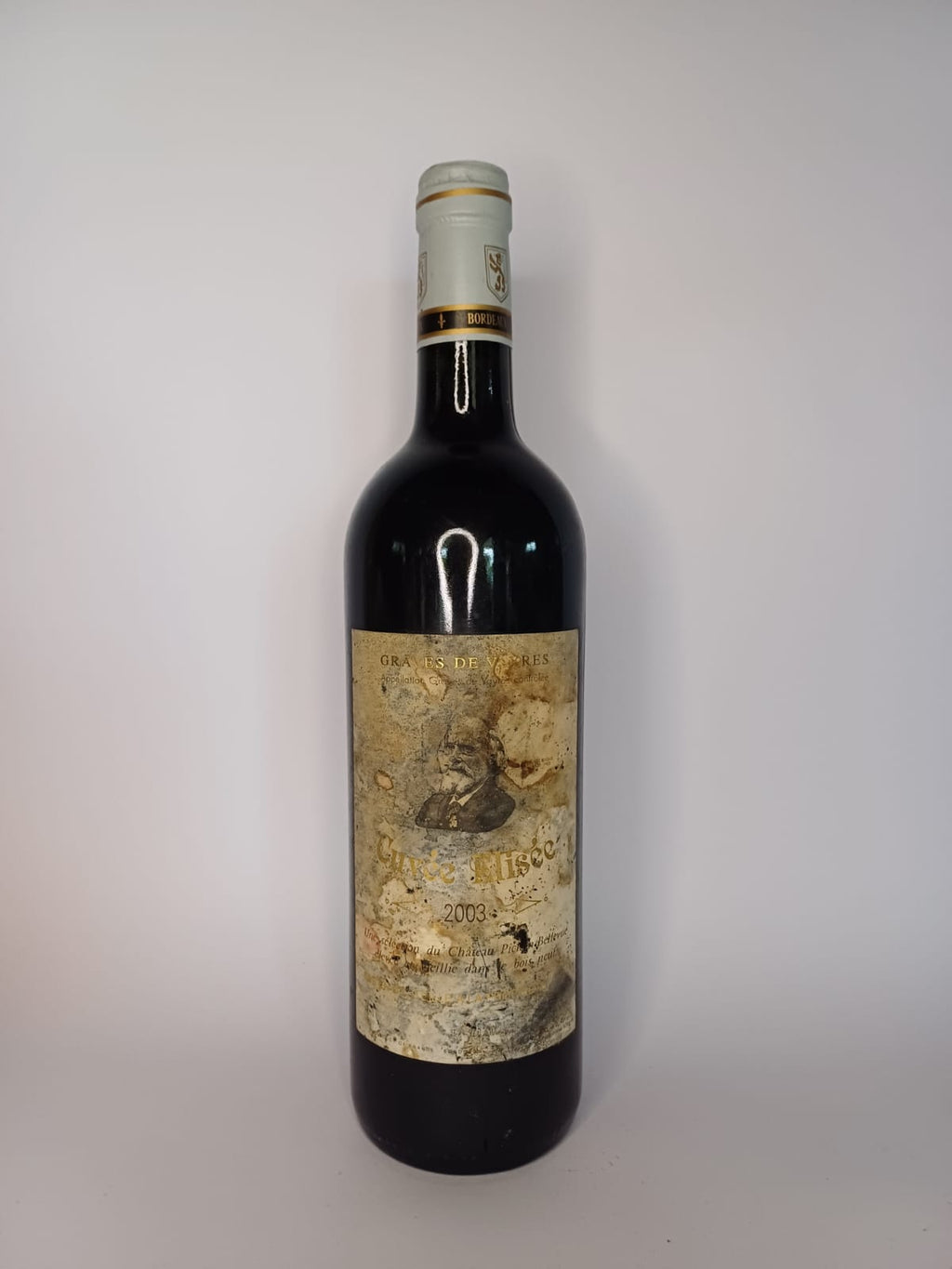 Bouteille de vin Graves de vayres 2003 – Château Pichon Bellevue Vinaé
