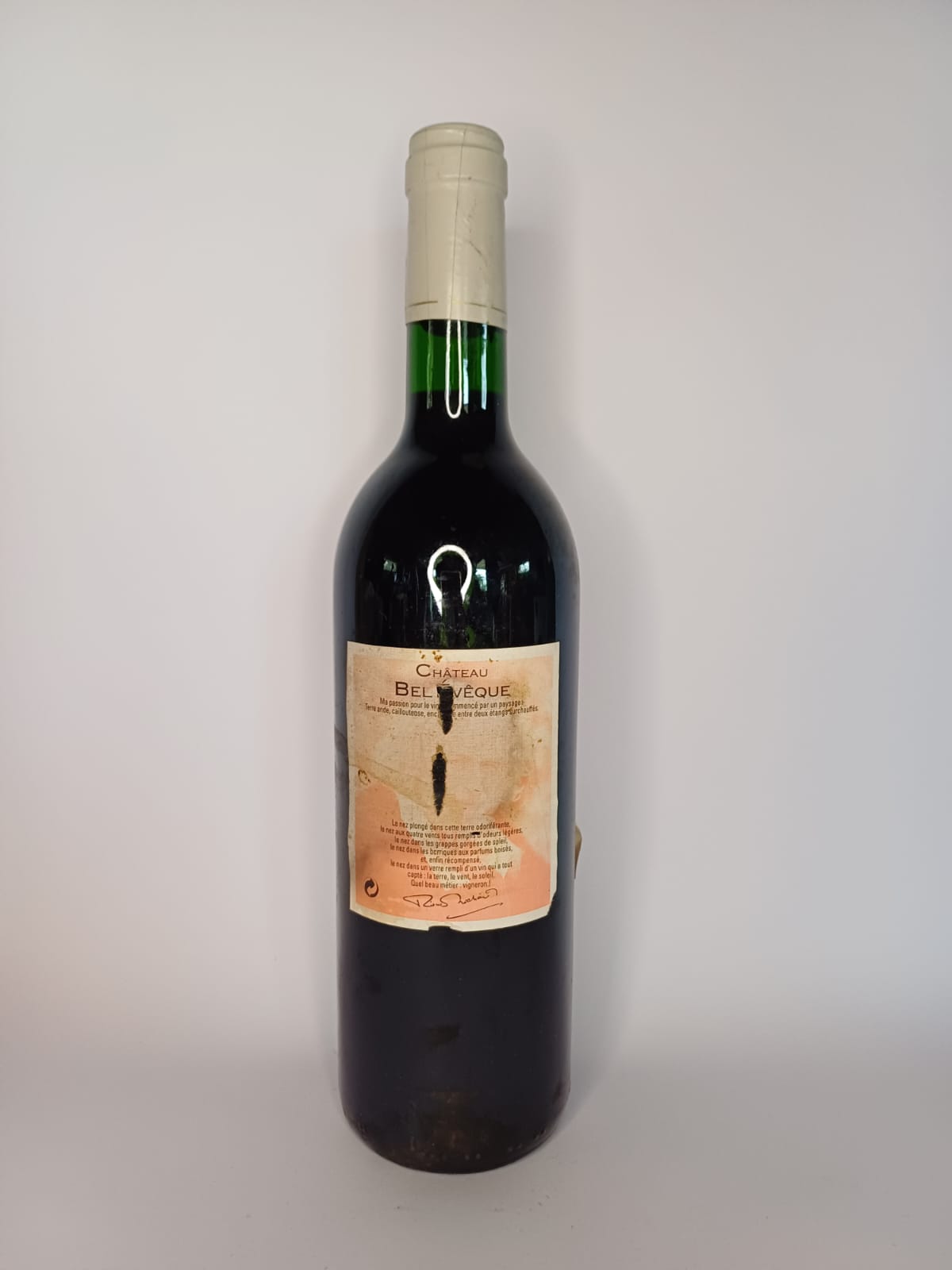 Bouteille de vin Corbières 2003 – Château Bel Évêque Vinaé