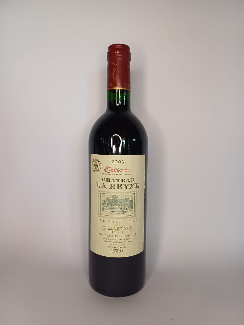 Bouteille de vin Cahors 2003 – Château La Reyne Vinaé