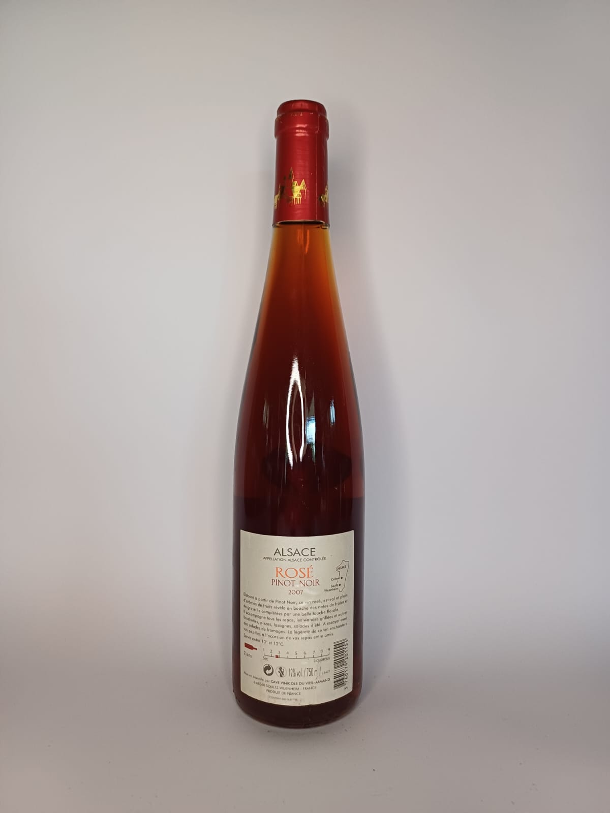 Bouteille de vin Alsace 2007 –Vieil-Armand Vinaé
