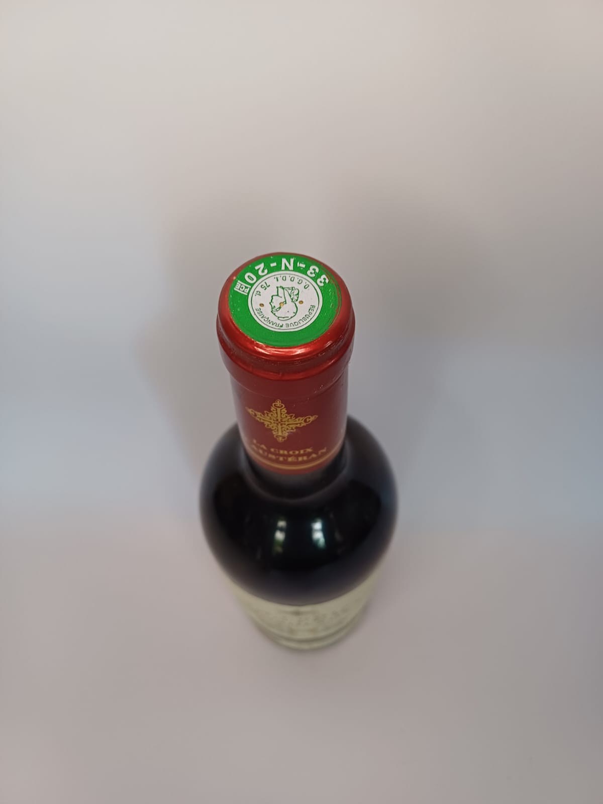 Bouteille de vin La croix d'austéran 2004 – Bordeaux Vinaé