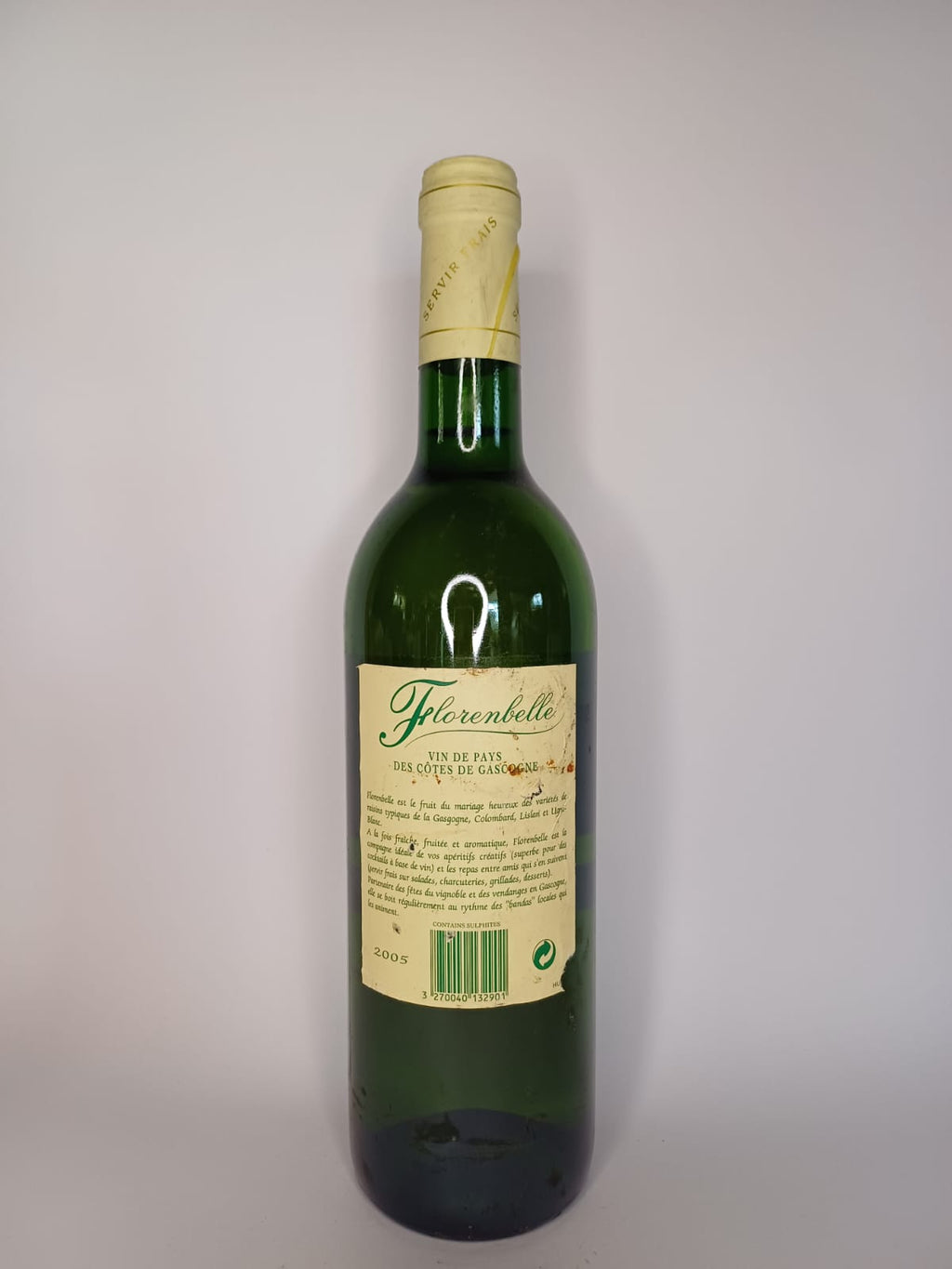 Bouteille de vin Côtes de Gascogne 2005 – Les producteurs vinoble de Gascogne Vinaé