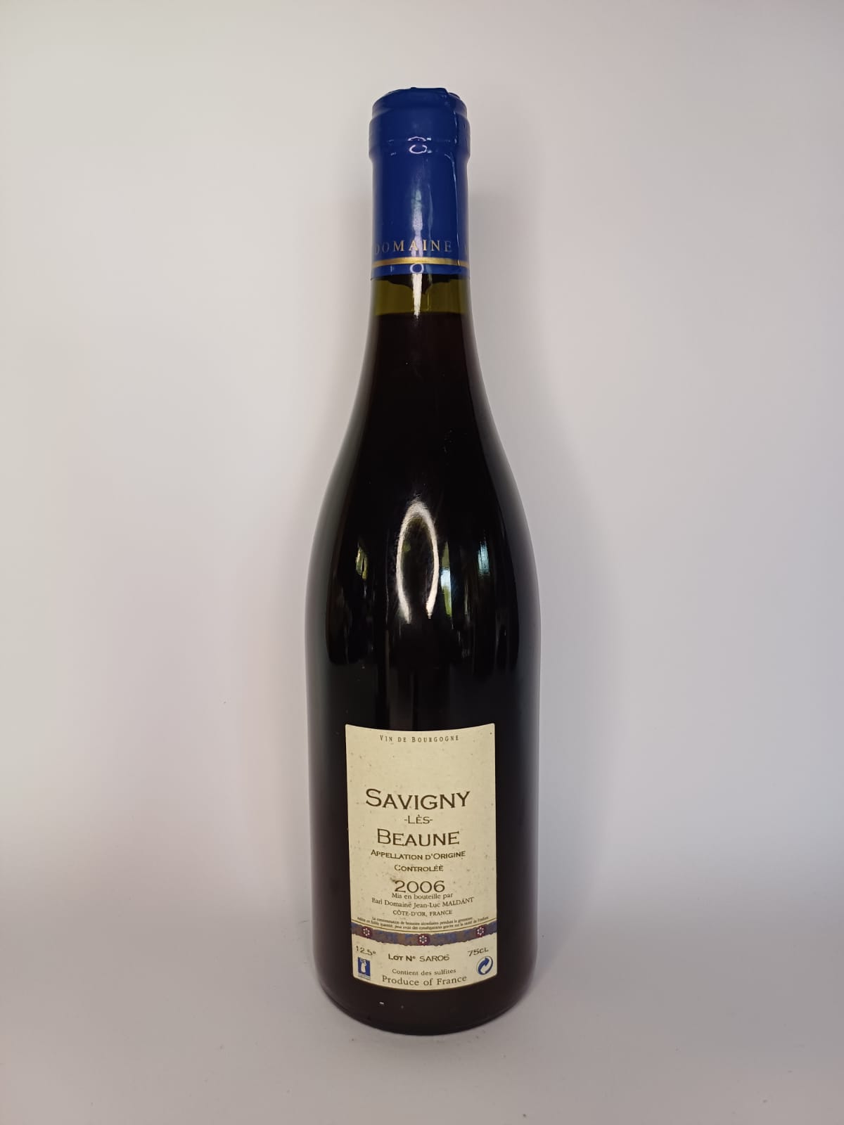 Bouteille de vin Savigny-Lès-Beaune 2006 – Jean Luc Maldant Vinaé