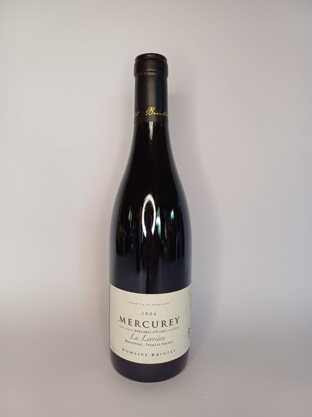 Bouteille de vin Mercurey vieilles vignes 2006 – Domaine Brintet Vinaé