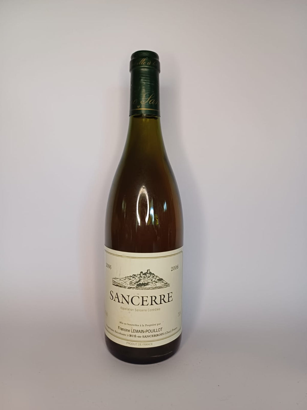 Bouteille de vin Sancerre 2006 – Francine Lemain-Pouillot Vinaé