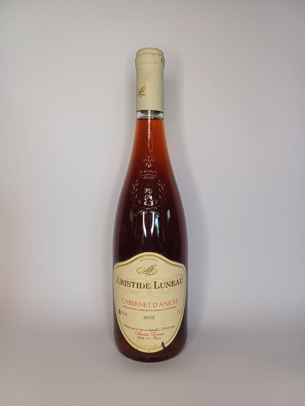 Bouteille de vin Cabernet d'anjou 2008 – Aristide Luneau Vinaé