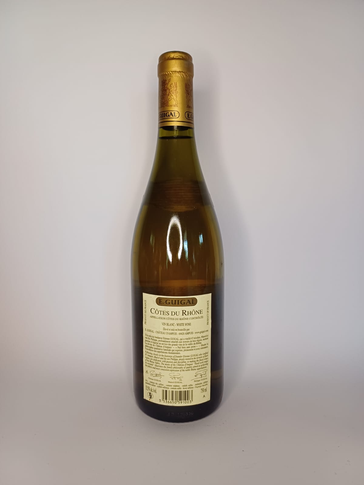 Bouteille de vin Côtes-du-Rhône 2009 – E.Guigal Vinaé