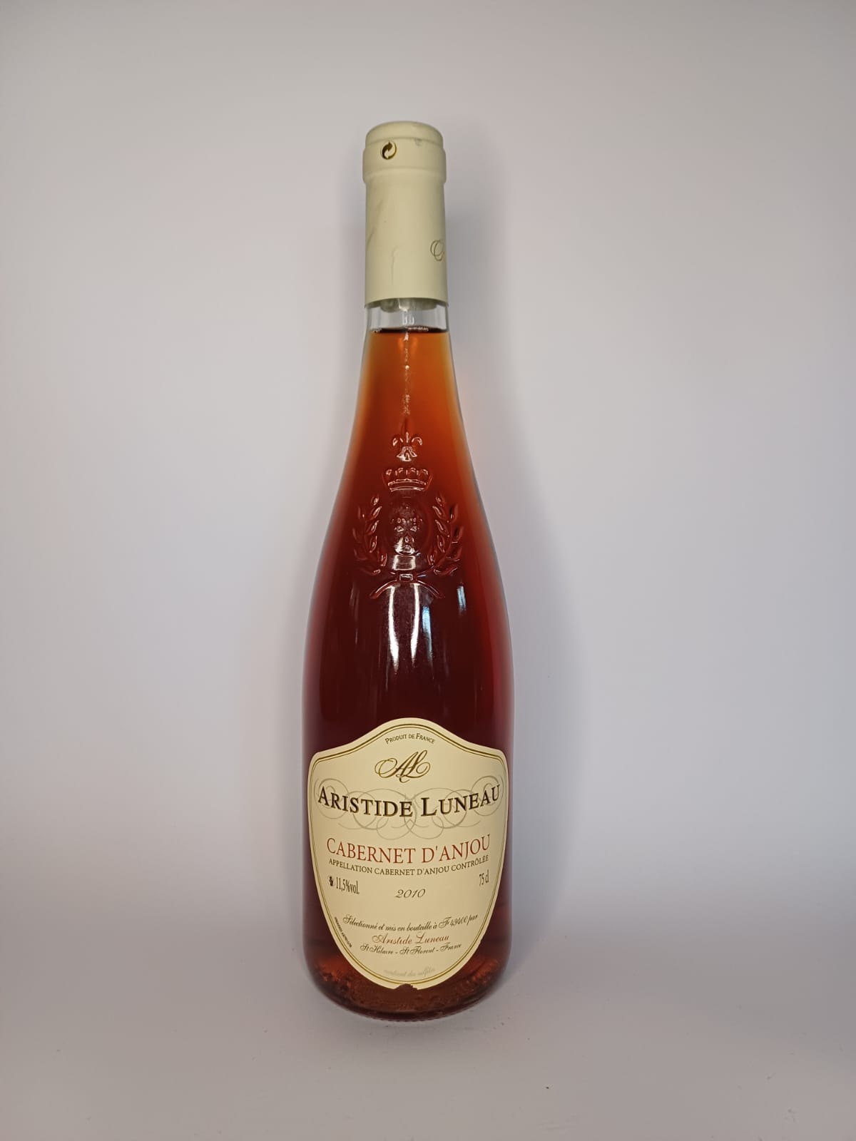 Bouteille de vin Cabernet d'anjou 2010 – Aristide Luneau Vinaé
