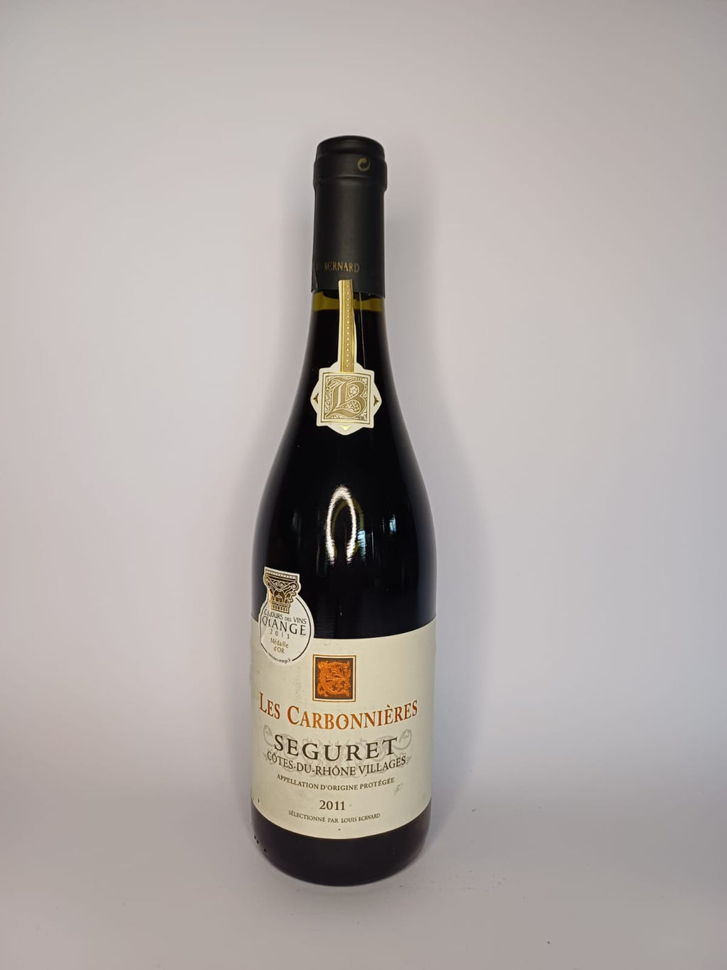 Bouteille de vin Côtes-du-Rhône Villages 2011 – Louis Bernard Vinaé