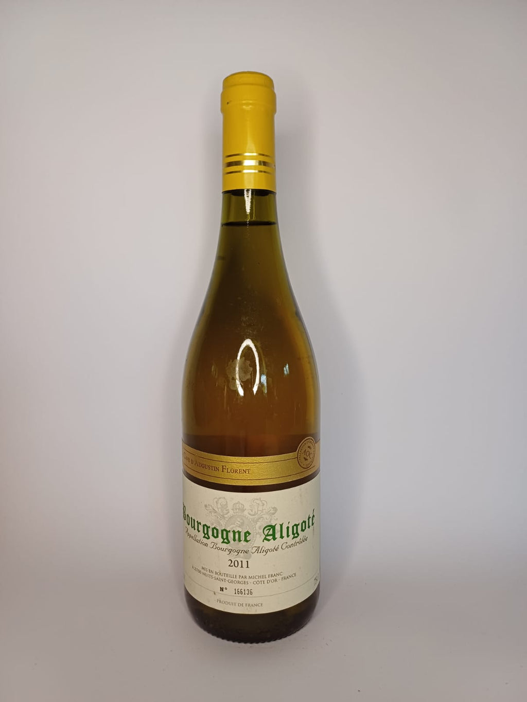 Bouteille de vin Bourgogne Aligoté 2011 – Michel Franc Vinaé