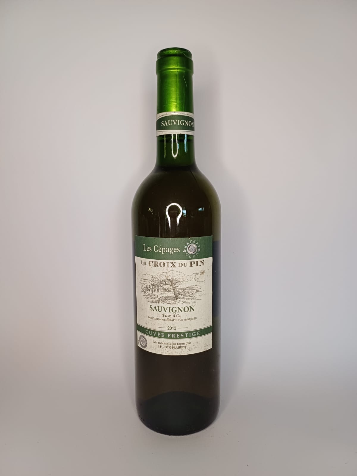 Bouteille de vin Pays d'oc 2013 – Expert Club Vinaé