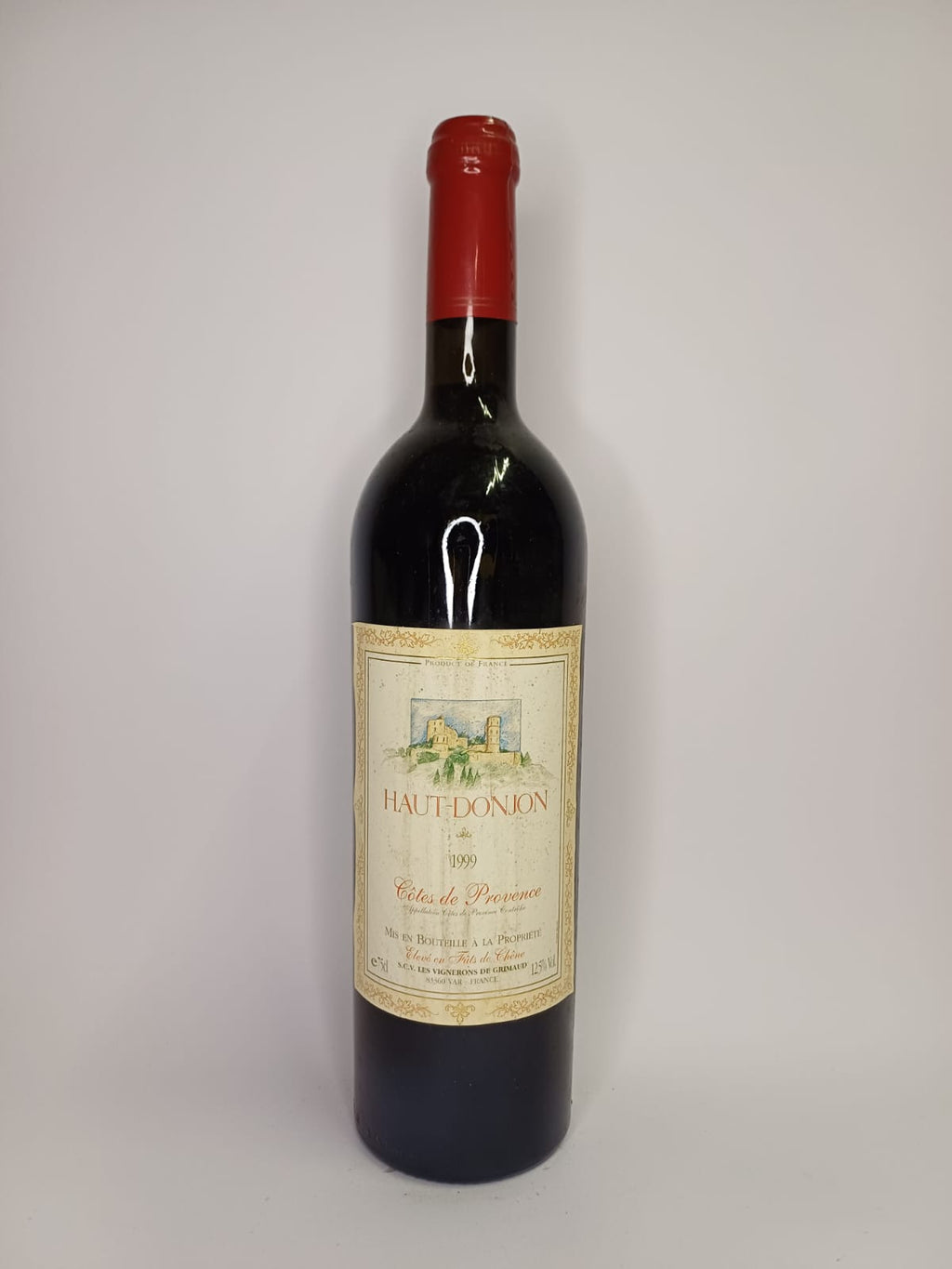 Bouteille de vin Côtes de Provence 1999 – Domaine Haut-Donjon Vinaé
