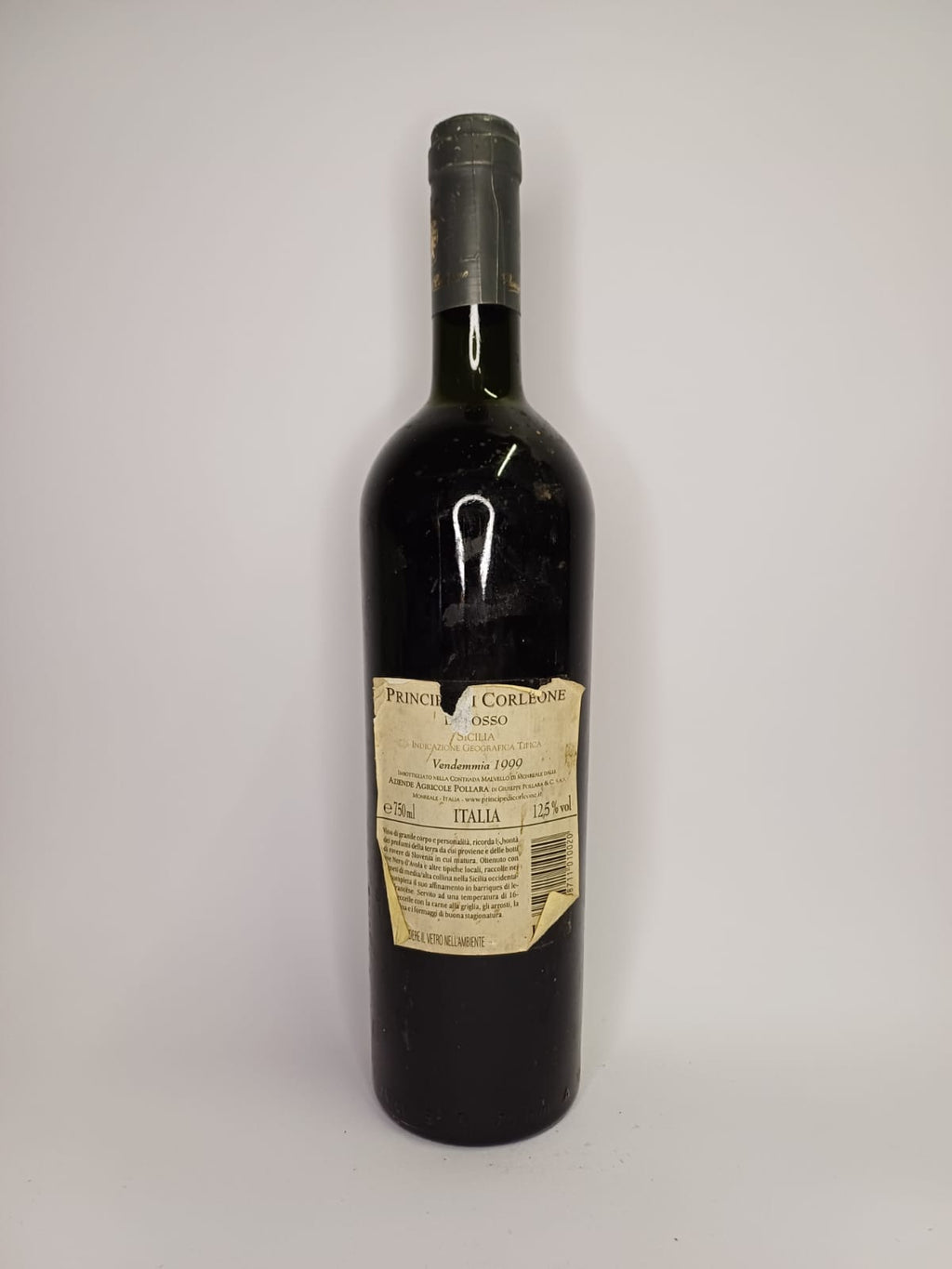 Bouteille de vin Sicilia 1999 – Aziende Agricole Pollara Vinaé
