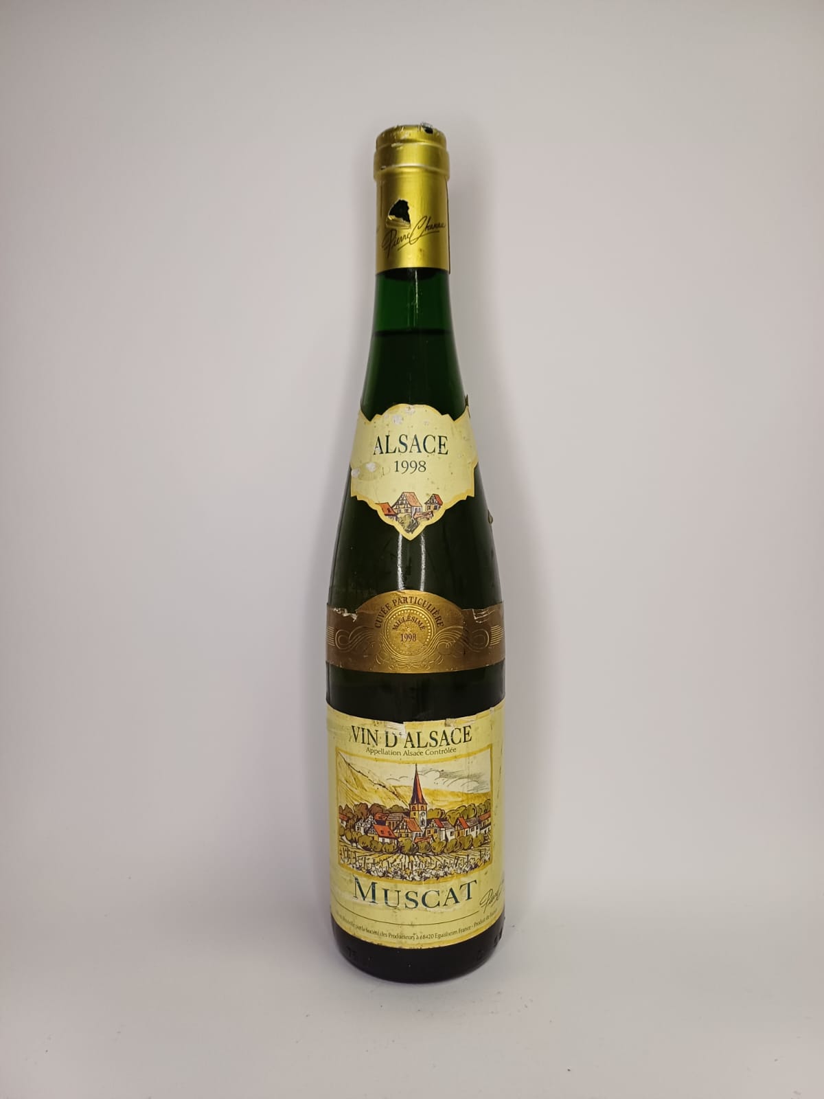 Bouteille de vin Alsace 1998 – Pierre Chamau Vinaé