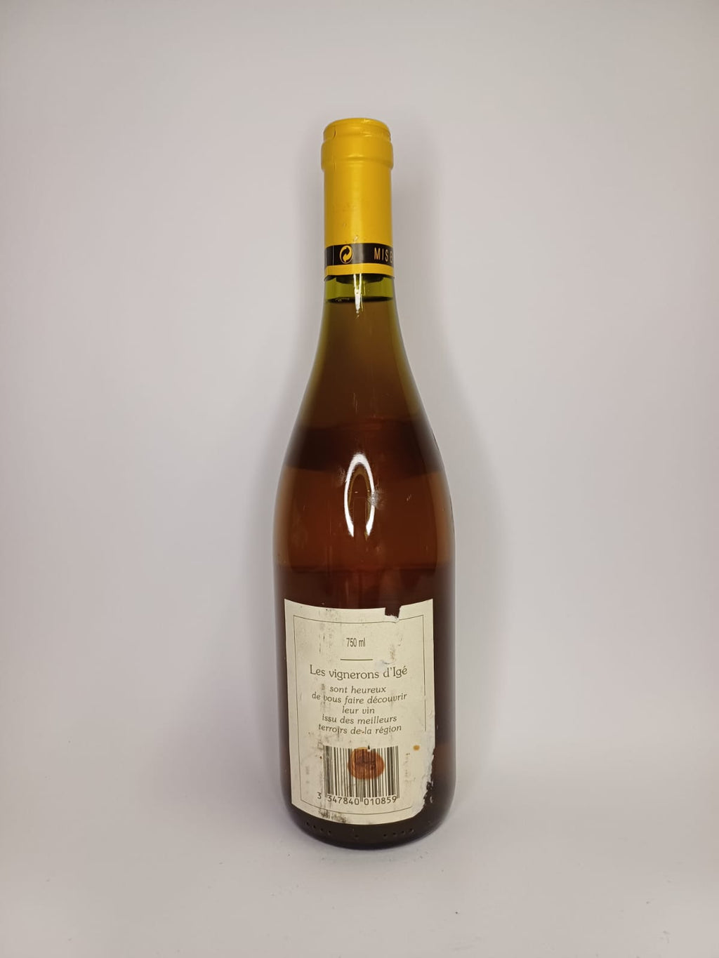 Bouteille de vin Macon Villages 1998 – Les Vignerons d'Igé Vinaé