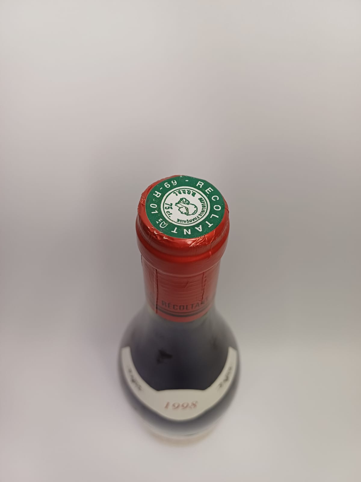 Bouteille de vin Beaujolais 1998 – Gonin Vinaé