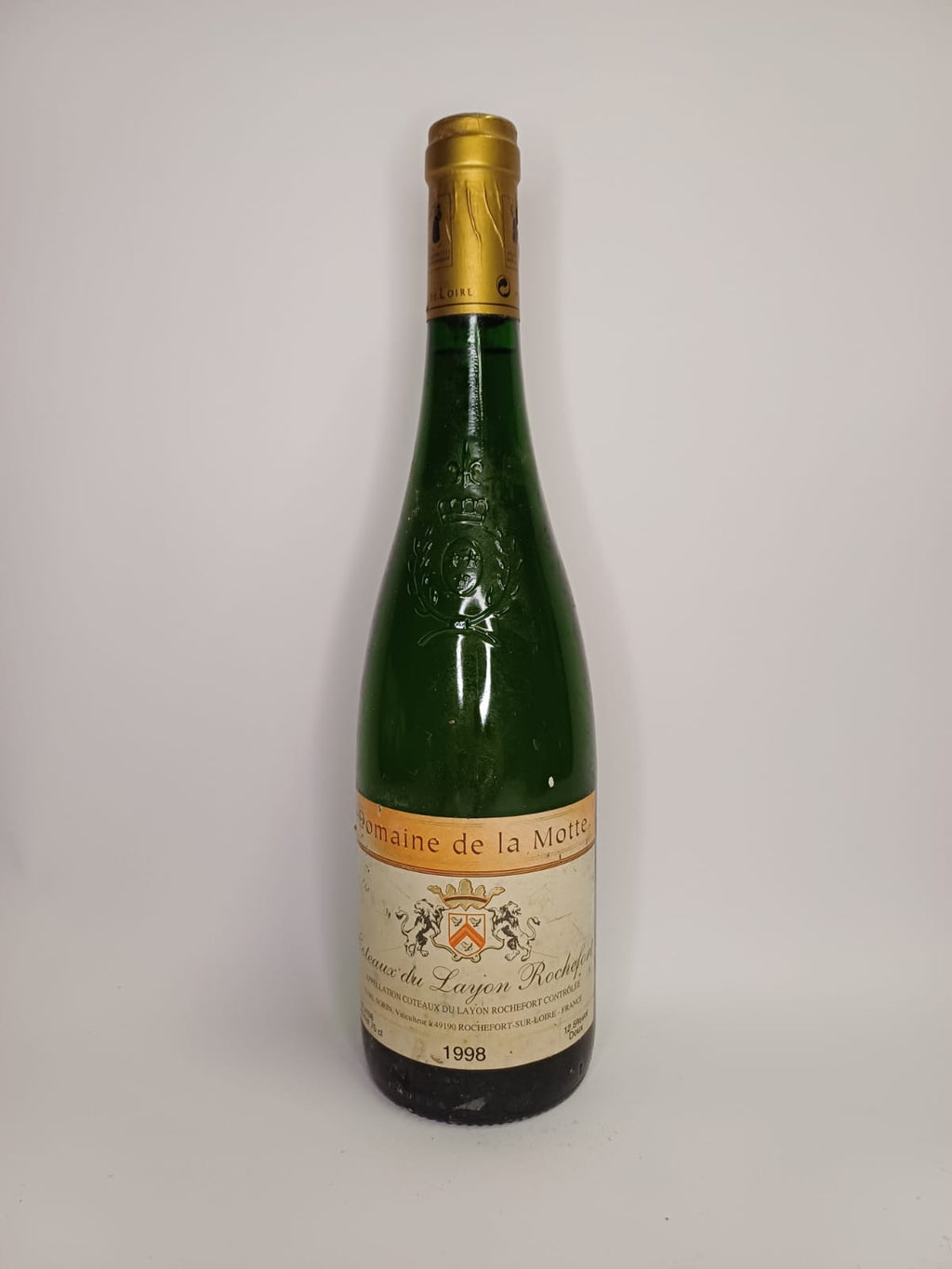 Bouteille de vin Coteaux du Layon 1998 – Domaine de la Motte Vinaé