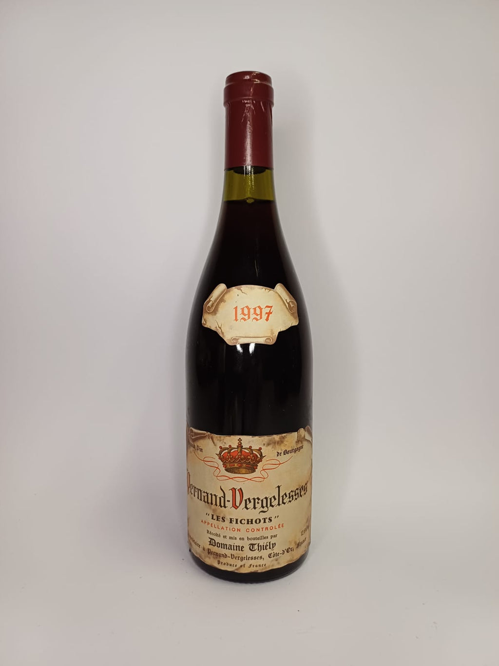 Bouteille de vin Pernand-Vergelesses 1997 – Domaine Thiély Vinaé
