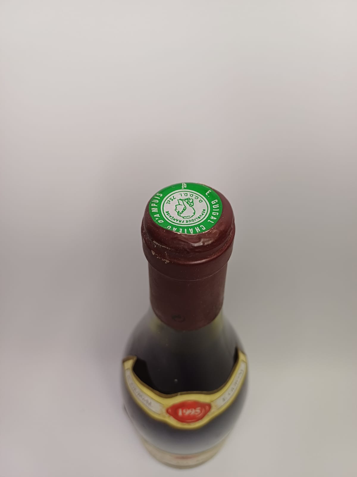 Bouteille de vin Côtes-du-Rhône 1995 – E.Guigal Vinaé