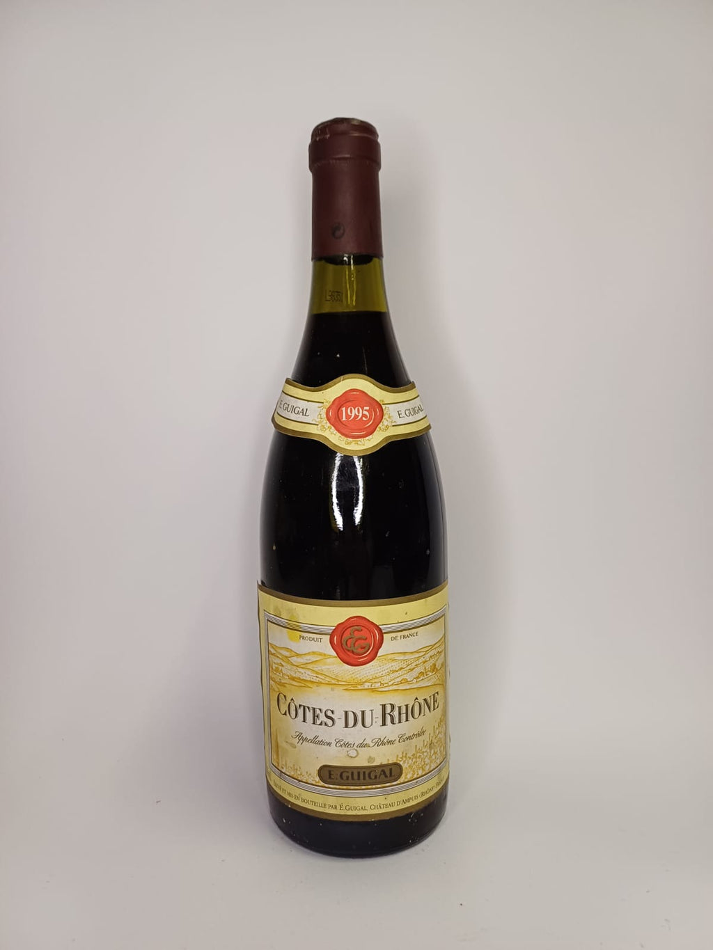 Bouteille de vin Côtes-du-Rhône 1995 – E.Guigal Vinaé