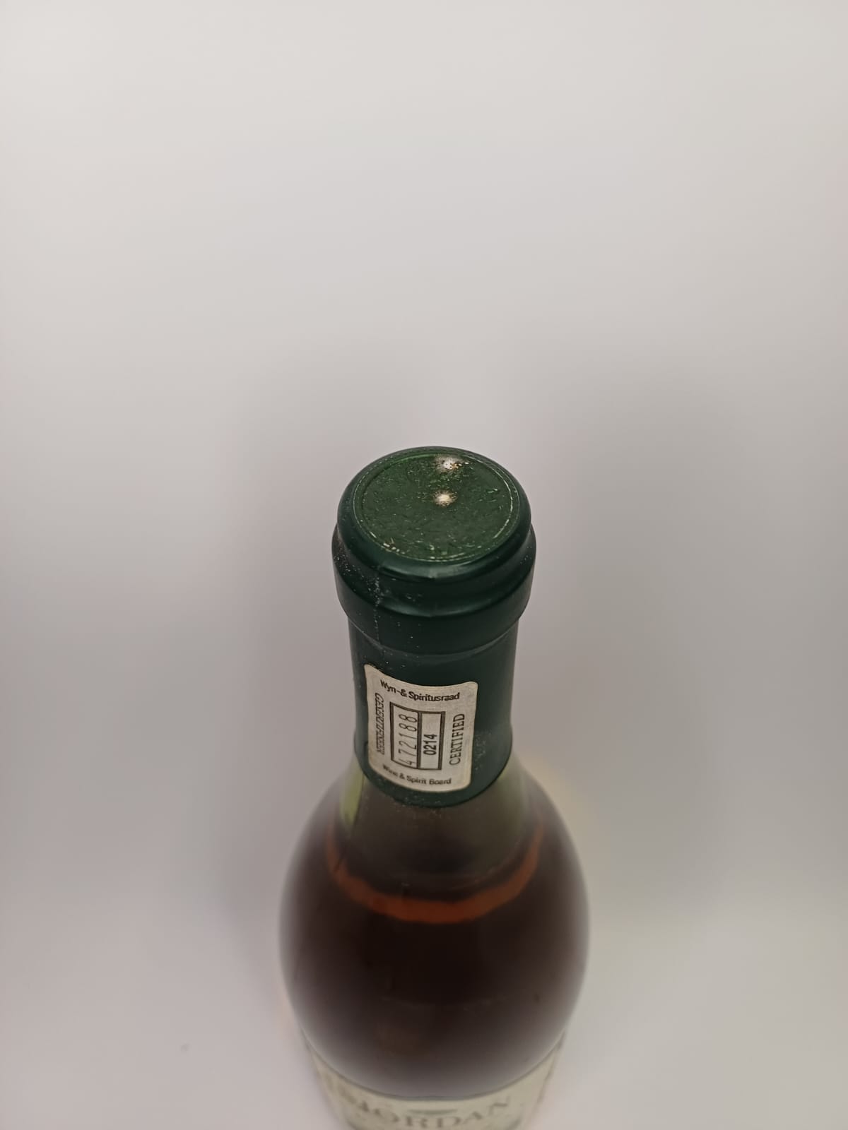 Bouteille de vin Afrique du Sud 1995 – Jordan Vinaé