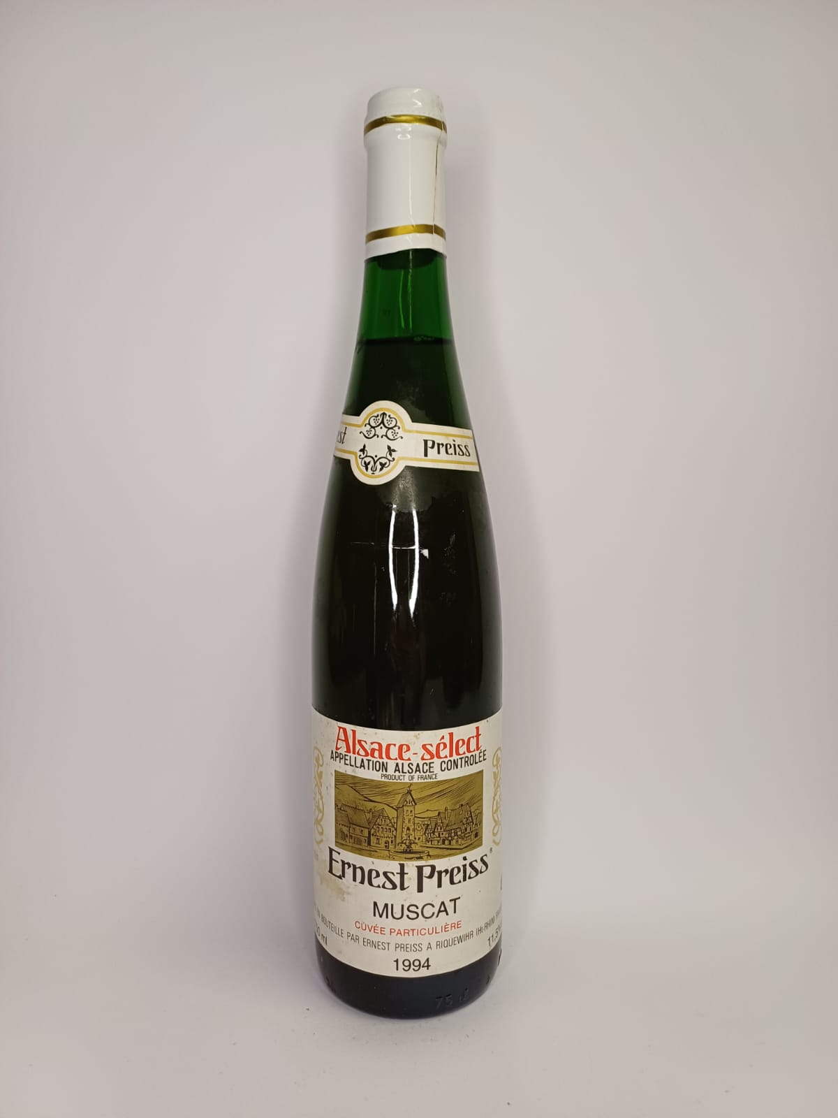 Bouteille de vin Alsace 1994 – Ernest Preiss Vinaé