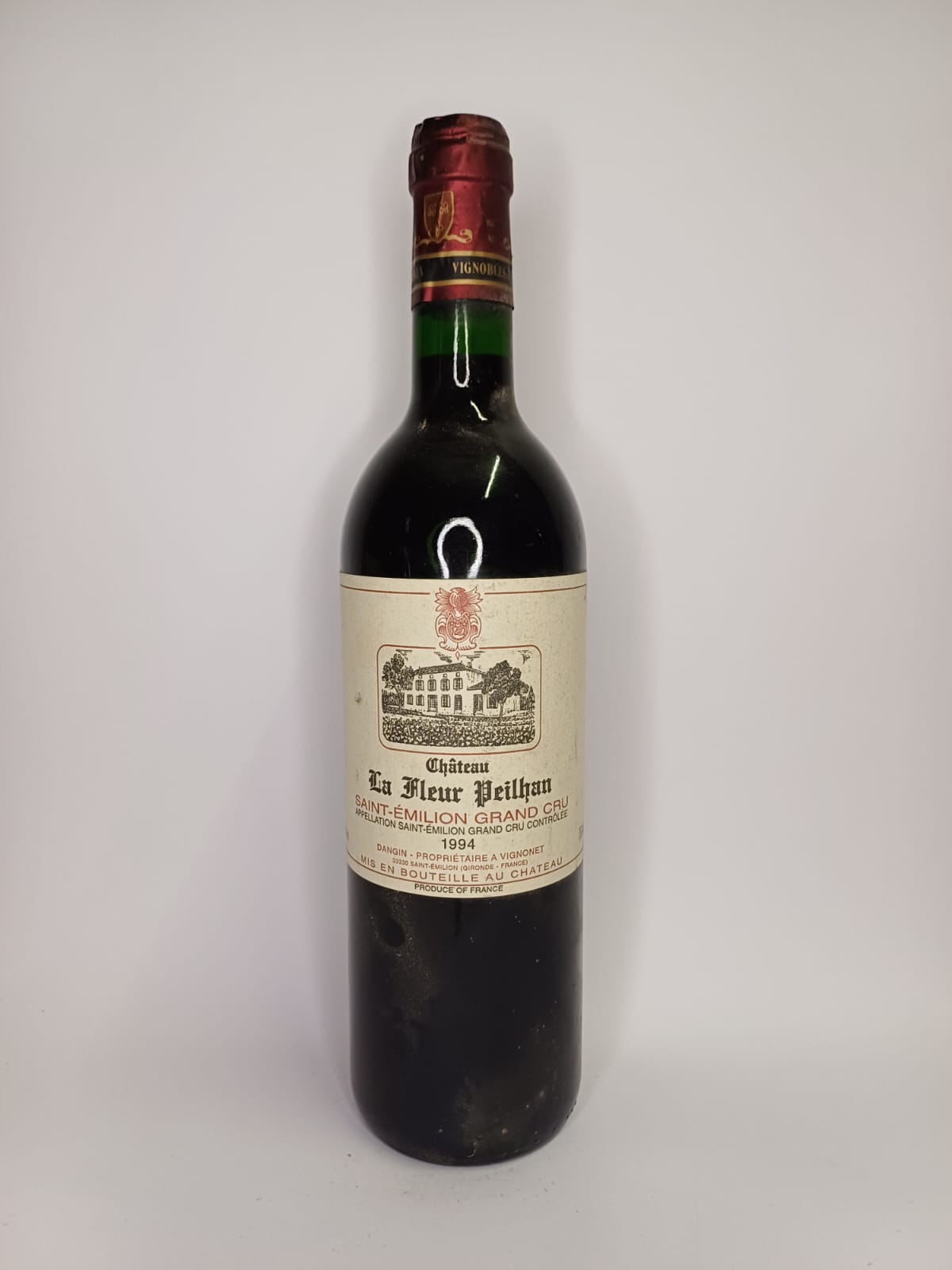 Bouteille de vin Saint-Émilion Grand Cru 1994 – Château la Fleur Peilhan Vinaé