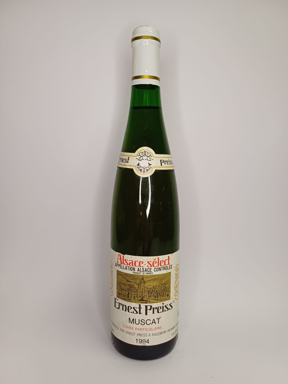 Bouteille de vin Alsace 1994 – Ernest Preiss Vinaé