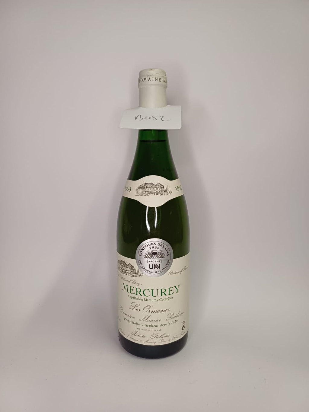 Bouteille de vin Mercurey 1993 – Domaine Maurice Protheau Vinaé