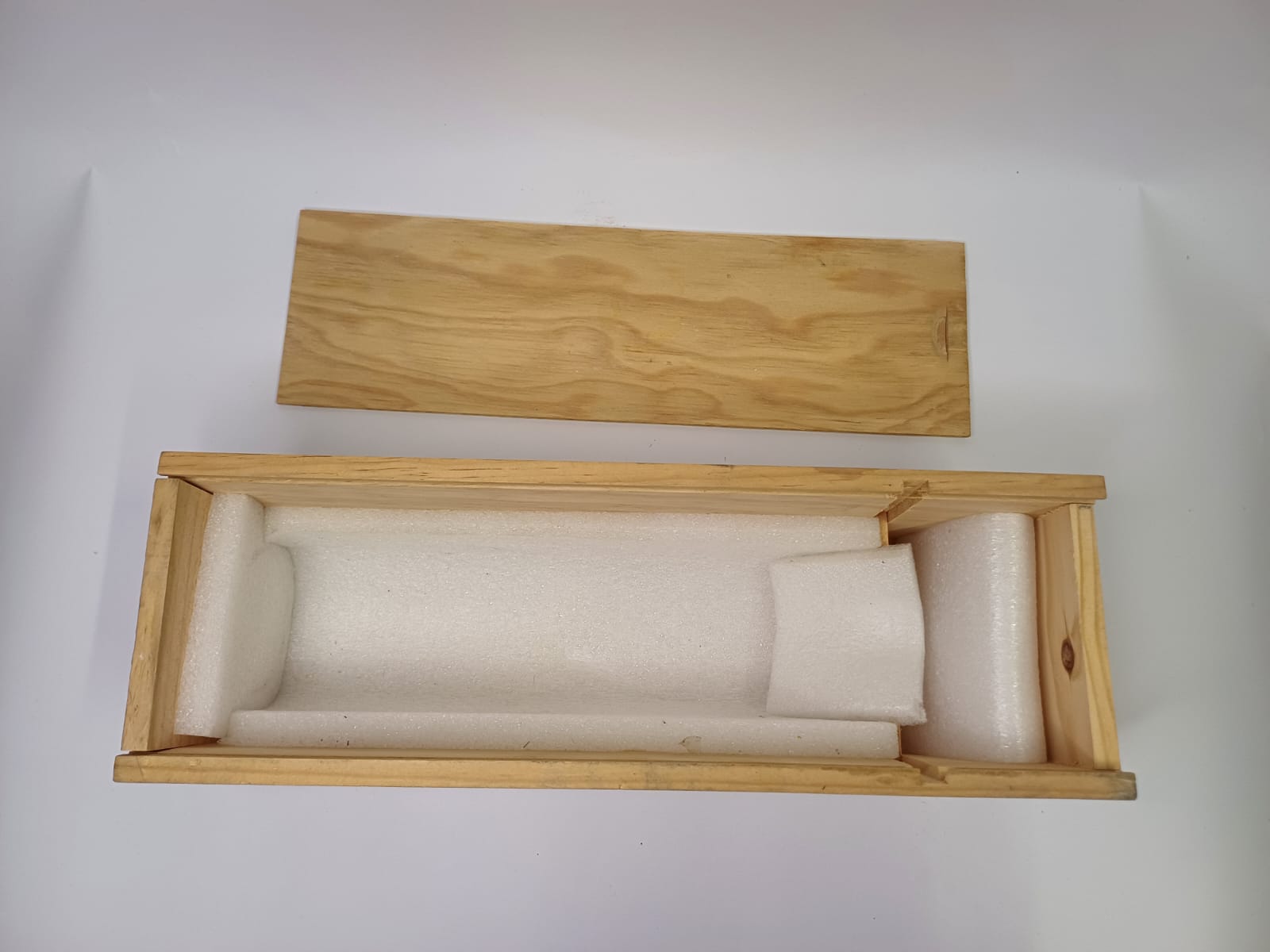 Caisse en bois pour bouteille de vin – couvercle coulissant Vinaé