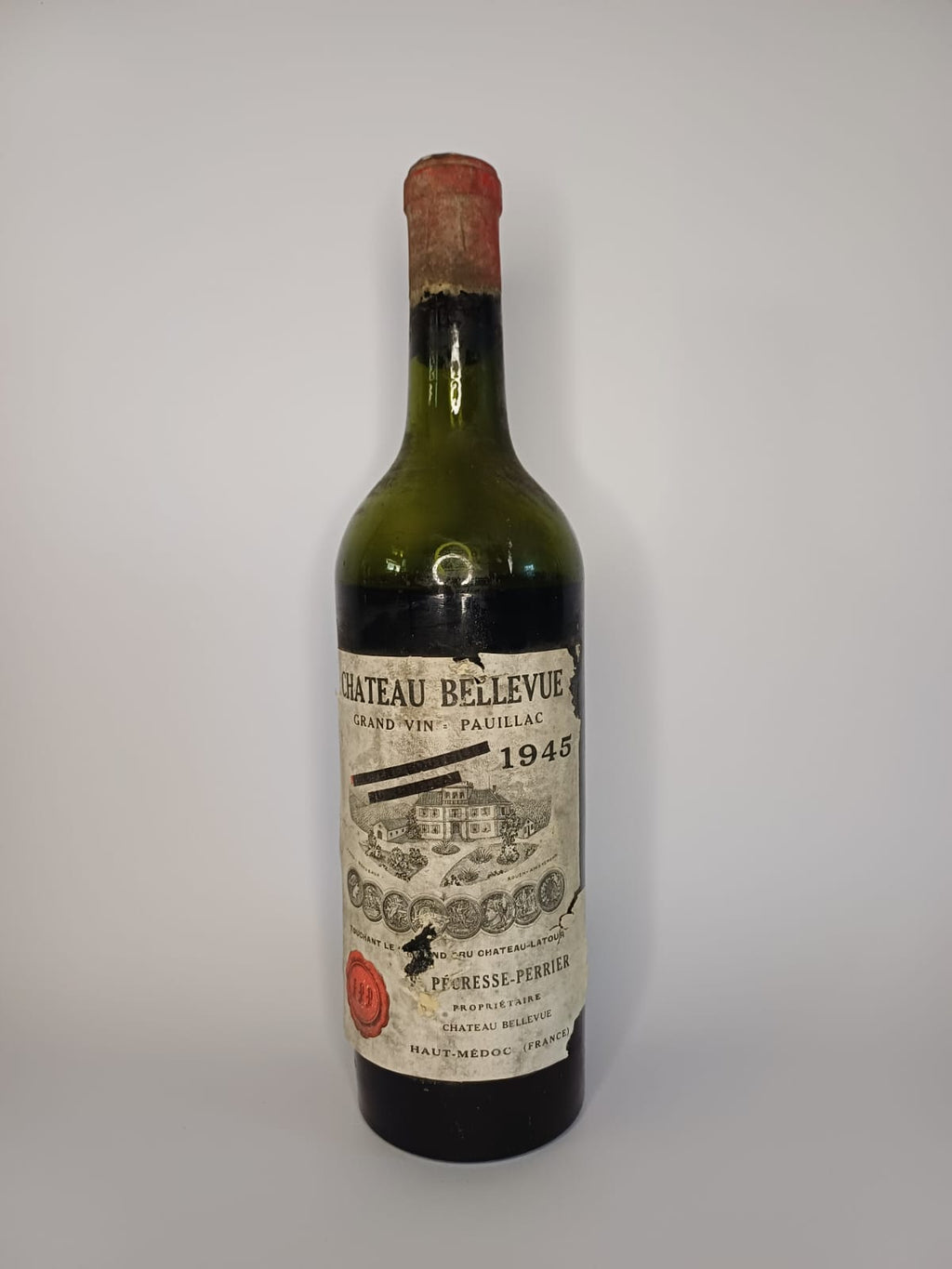 Bouteille de vin Pauillac 1945 – Château Bellevue Vinaé