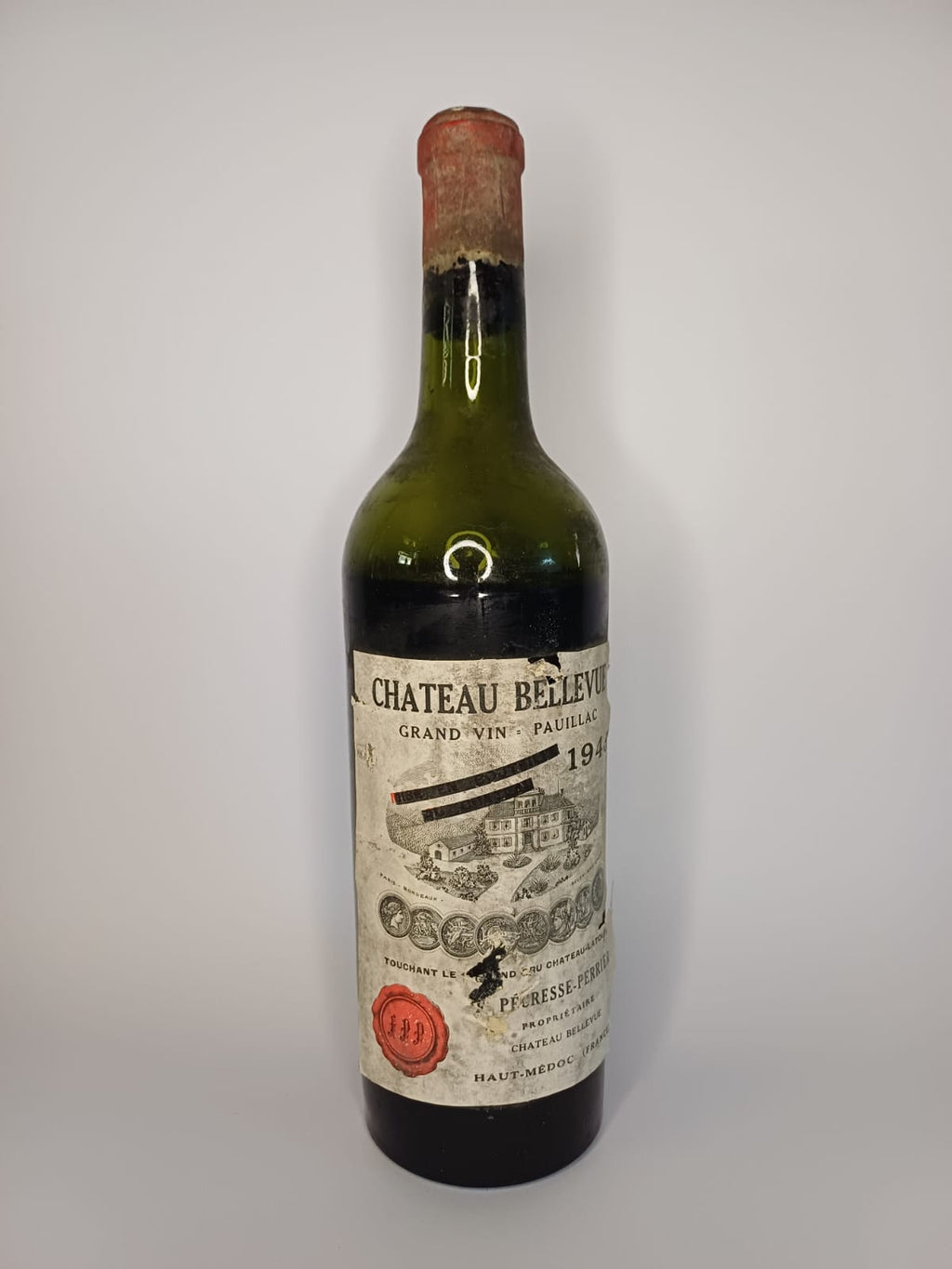 Bouteille de vin Pauillac 1945 – Château Bellevue Vinaé