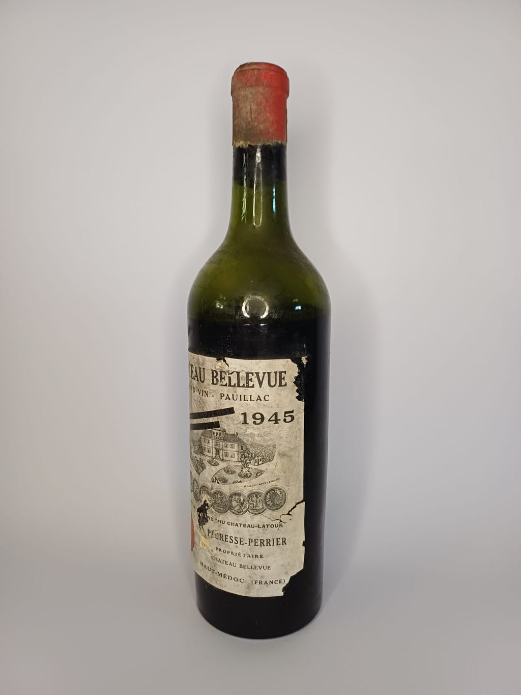 Bouteille de vin Pauillac 1945 – Château Bellevue Vinaé