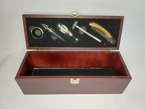 Coffret à vin en bois vintage Vinaé