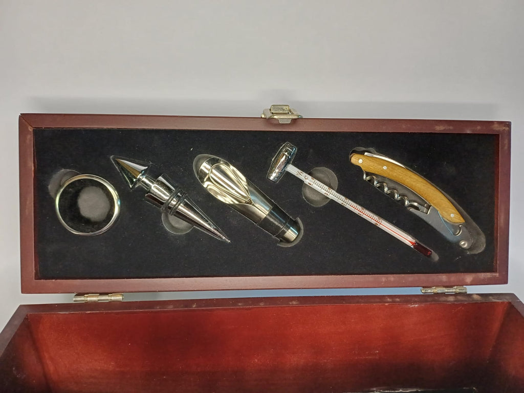 Coffret à vin en bois vintage Vinaé