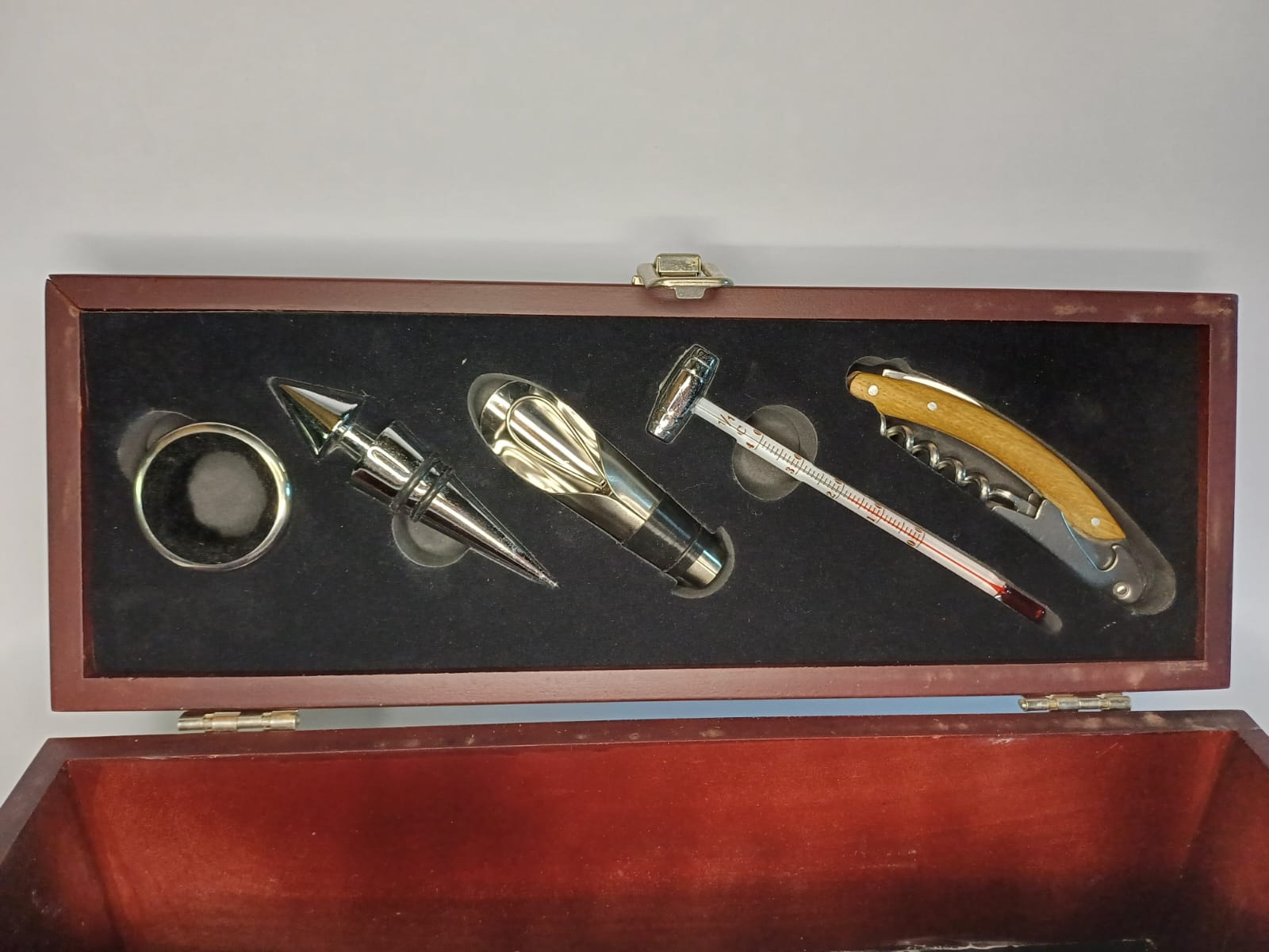 Coffret à vin en bois vintage Vinaé