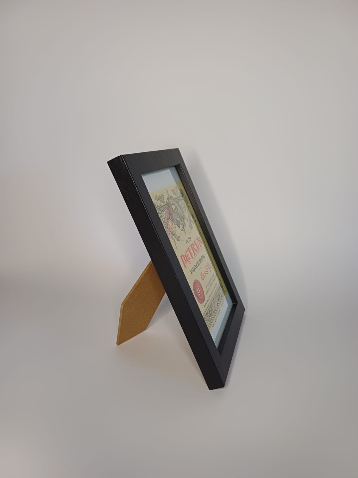 Cadre en bois noir – à poser ou à suspendre, vertical ou horizontal Vinaé