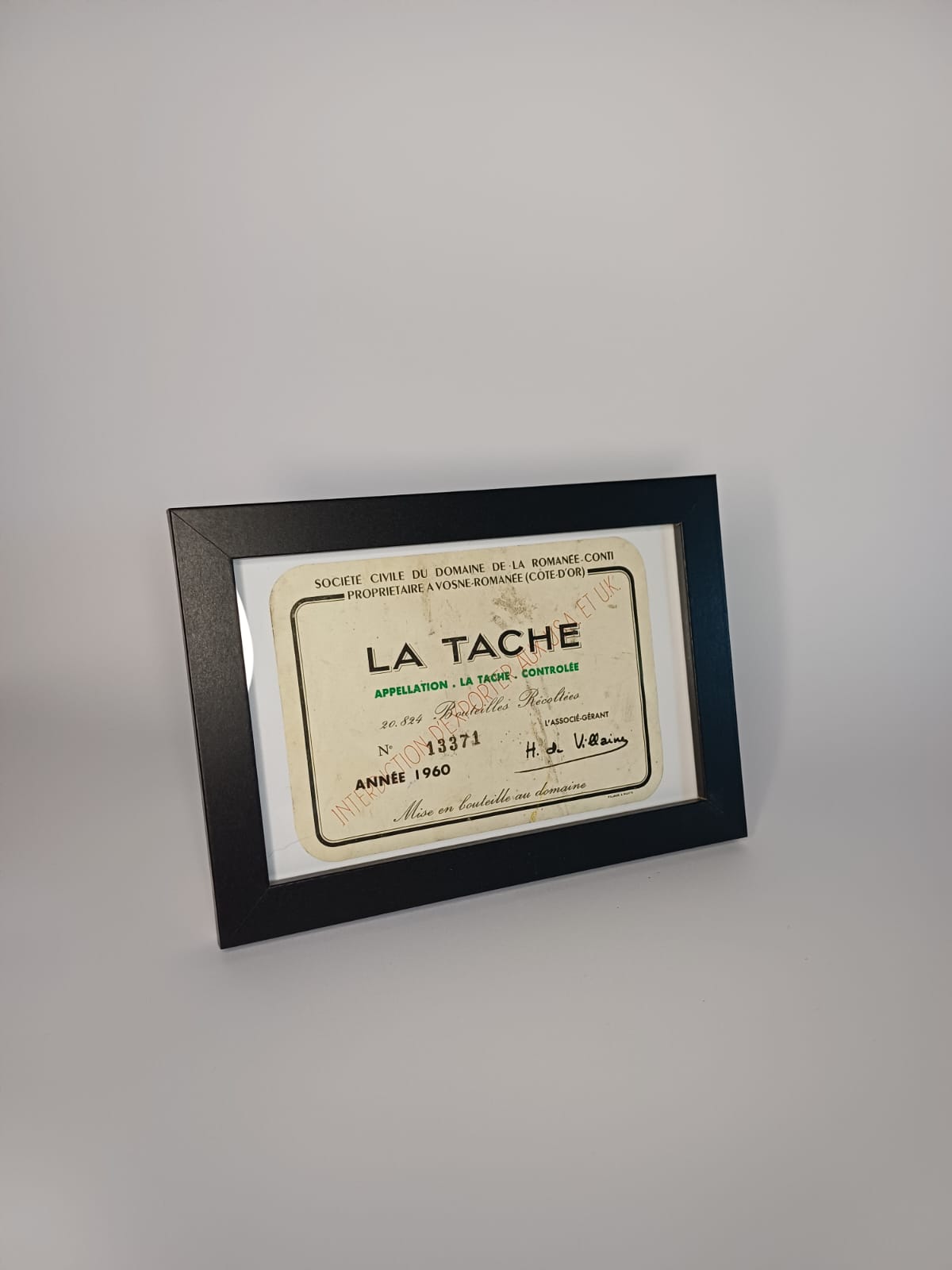 Cadre en bois noir – à poser ou à suspendre, vertical ou horizontal Vinaé