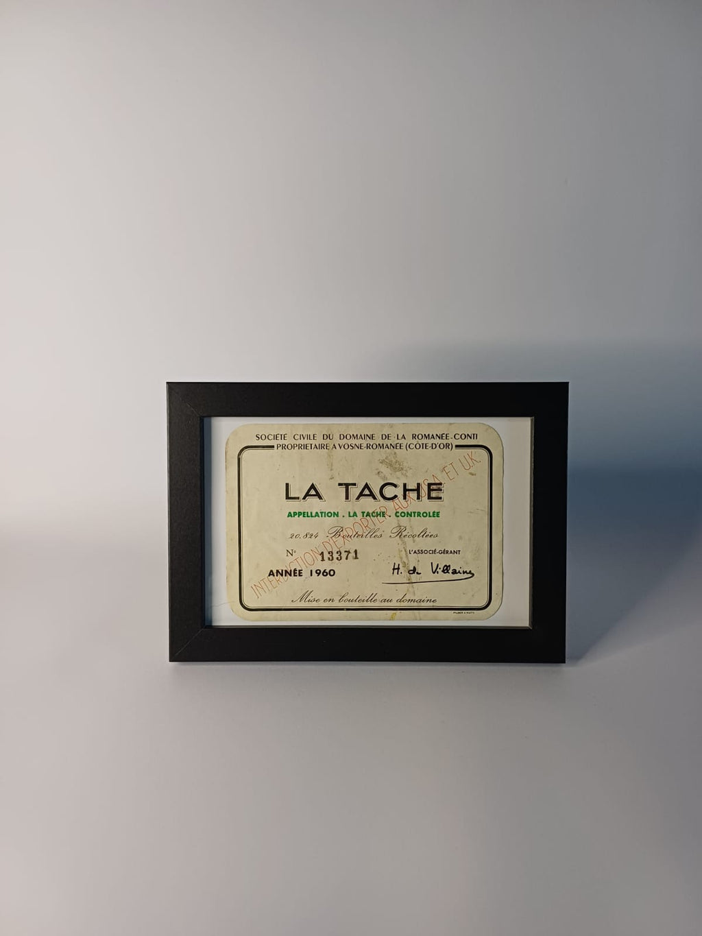 Cadre en bois noir – à poser ou à suspendre, vertical ou horizontal Vinaé