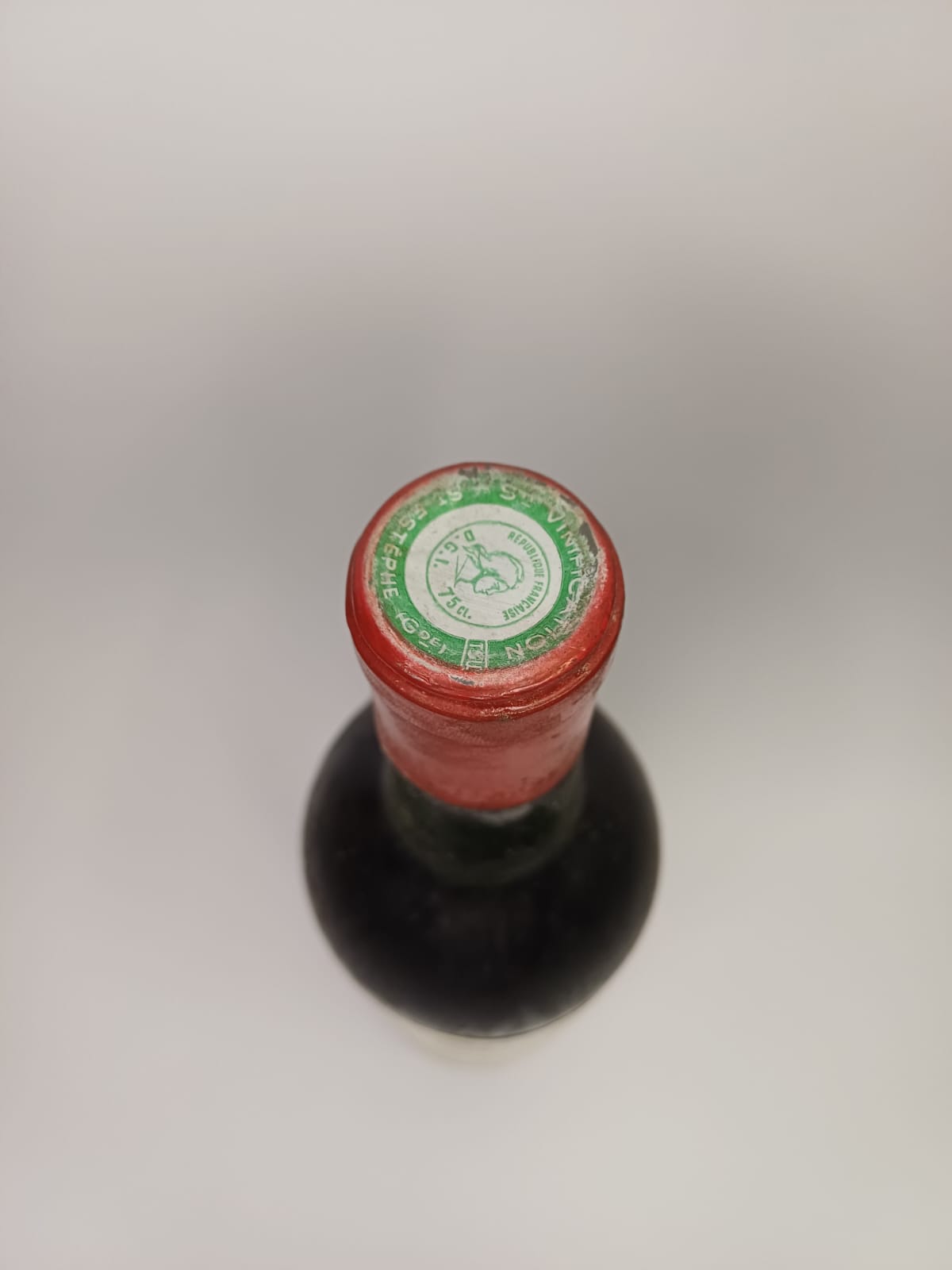 Bouteille de vin Saint-Estèphe 1971 – Marquis de Saint-Estèphe Vinaé